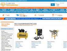 Tablet Screenshot of clubedasferramentas.com.br